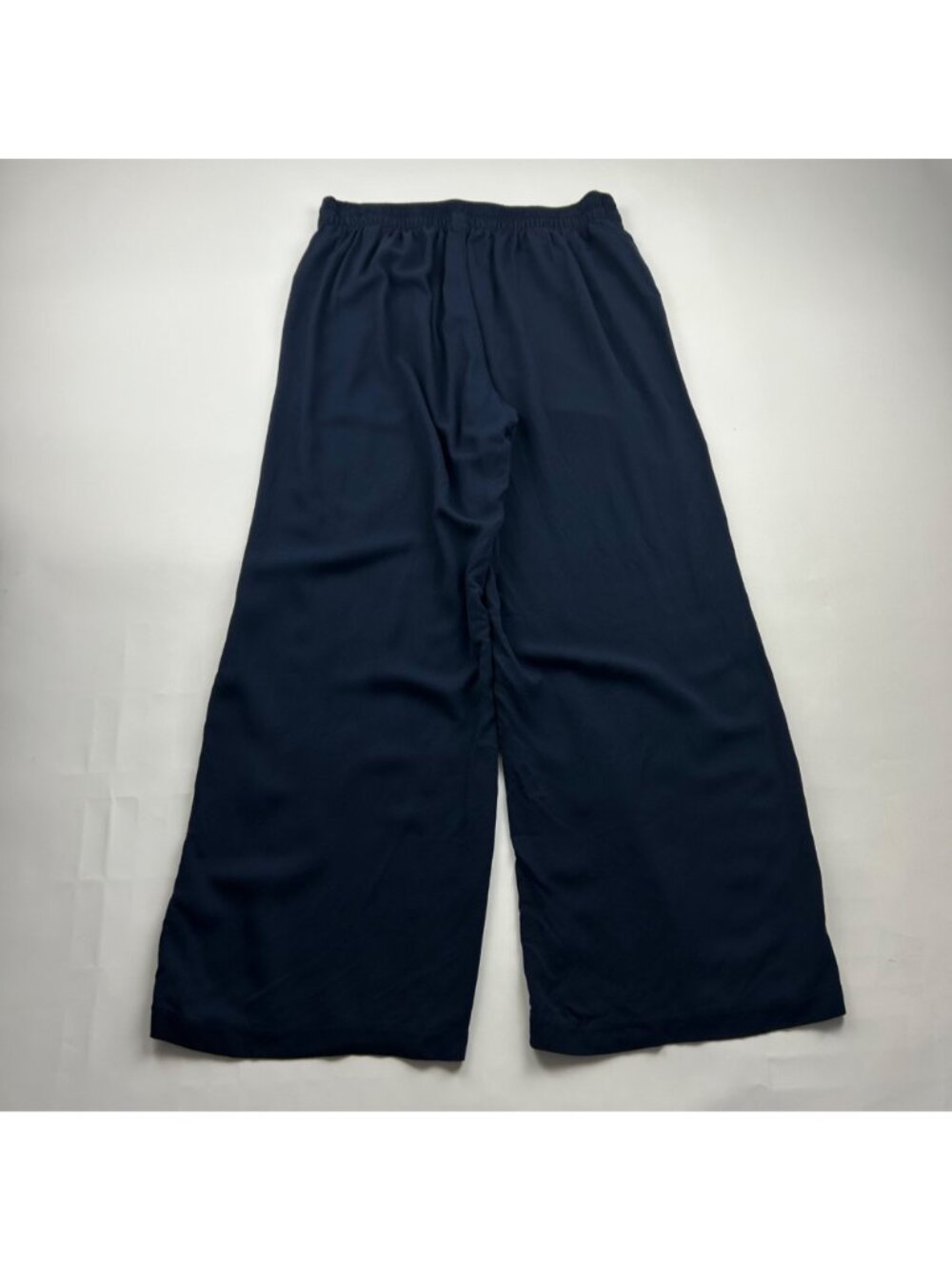 Old Navy Dark Blue Challis Soft Wide Leg Pant M - Picture 6 of 7